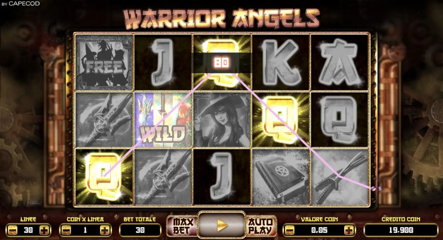 AvaBet онлайн казино предлагает слот Warrior Angels для комфортной игры